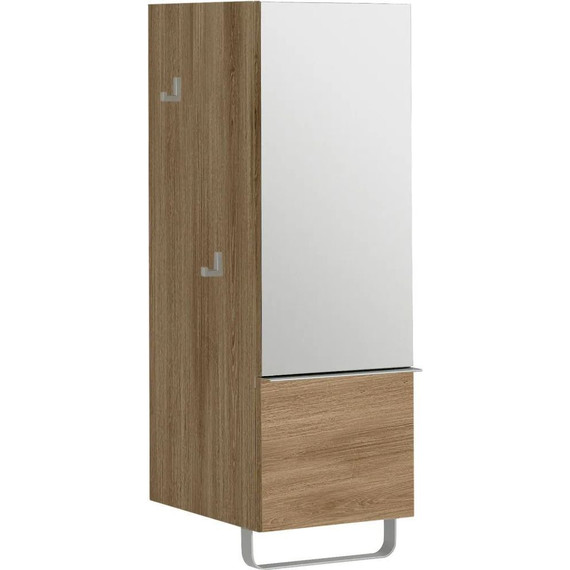 Шкаф подвесной Jacob Delafon Odeon Up 35 см L EB893G-E10, квебекский дуб - фото 