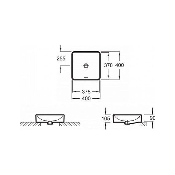 Раковина-чаша Jacob Delafon Vox 40 см EVG102-PT6 - фото 3