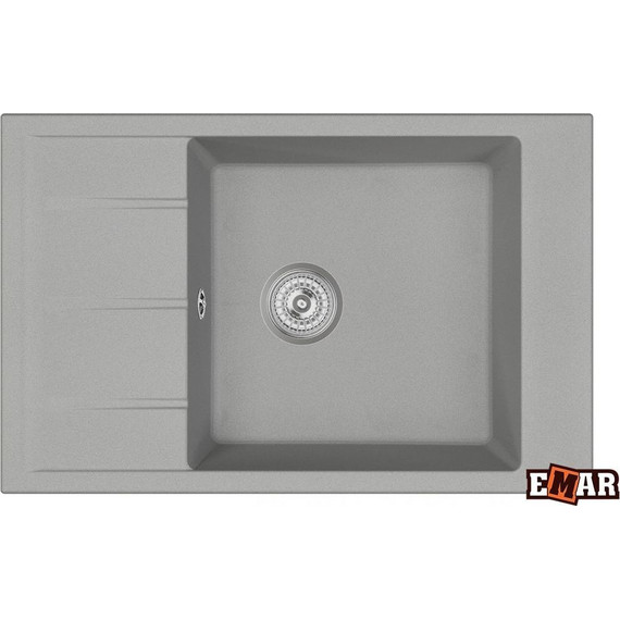Кухонная мойка Emar EMQ-1780.Q, барит, Цвет производителя: барит - фото 