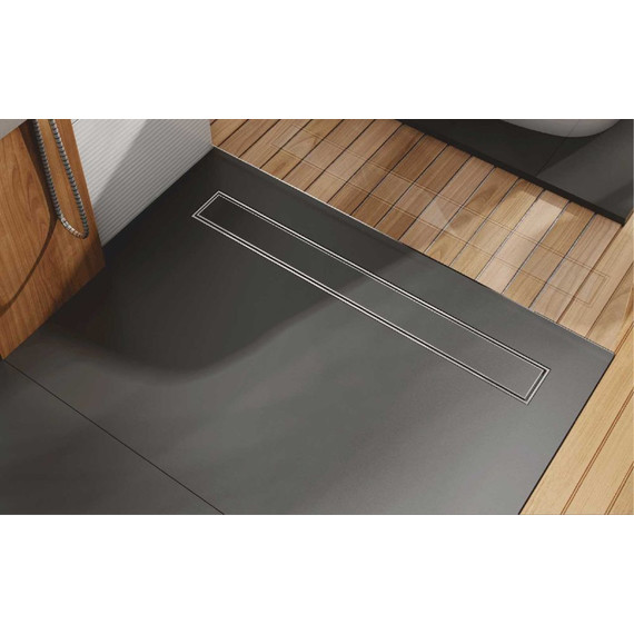 Трап Vincea Say Optima-S 80 см SAY.603.80.S.U (под плитку), Цвет производителя: хром, Размер трапа: 800 - фото, картинка 2 Трап Vincea Say Optima-S 80 см SAY.603.80.S.U (под плитку), Цвет производителя: хром, Размер трапа: 800 - фото 2