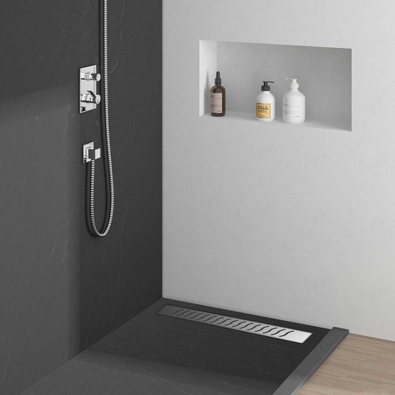 Трап Vincea Say Optima Bukle 60 см SAY.601.60.P.BUK, хром, Цвет производителя: хром, Размер трапа: 600 - фото 2