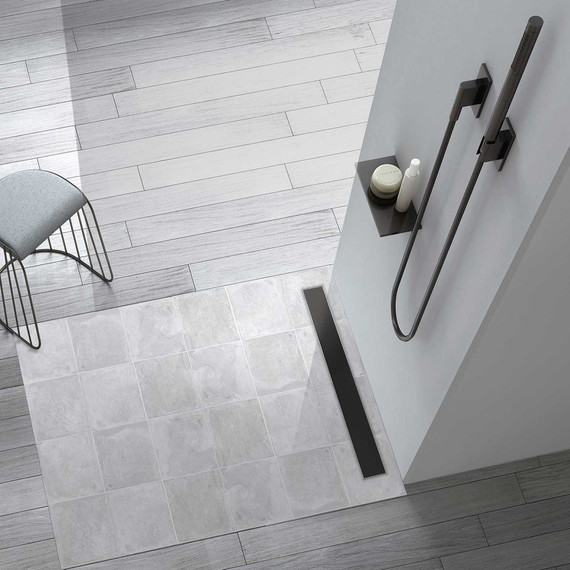 Трап Vincea Say Optima Duz 70 см SAY.601.70.B.M.S.DUZ, черный матовый, Цвет производителя: чёрный матовый, Размер трапа: 700 - фото 2