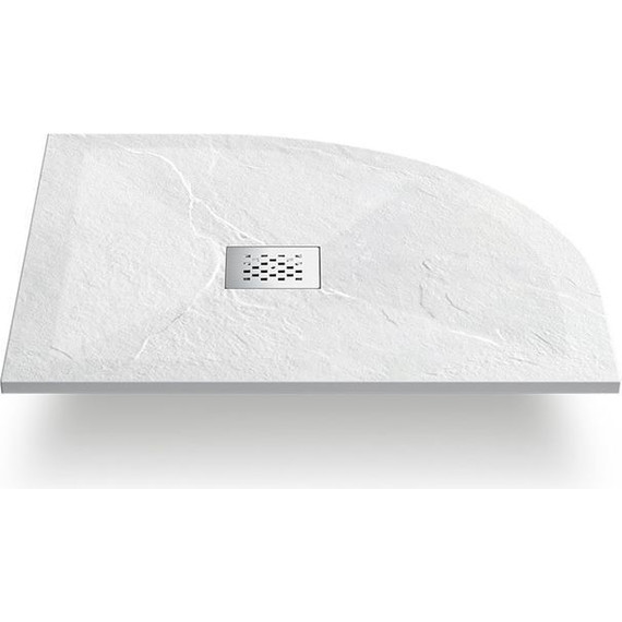 Поддон каменный Vincea 80х80 см VST-4SQ8080W, белый матовый - фото 4