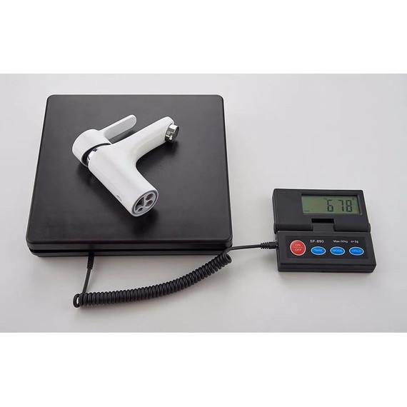 Смеситель для раковины Ledeme L1003W, белый - фото 7