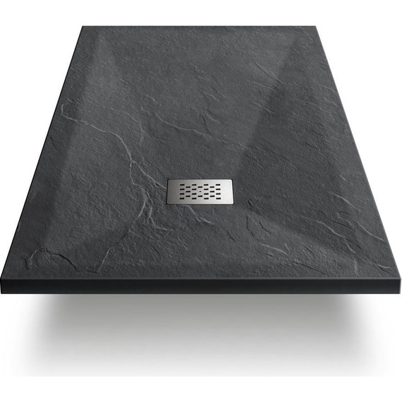 Поддон каменный Vincea 160х90 см VST-4SR9016A, антрацит - фото 3