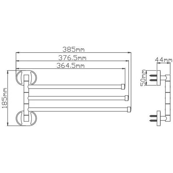 Держатель для полотенца Potato P2913 - фото 6