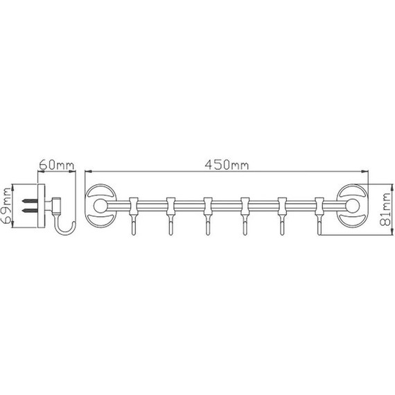Набор крючков Potato P2914-6 - фото 2