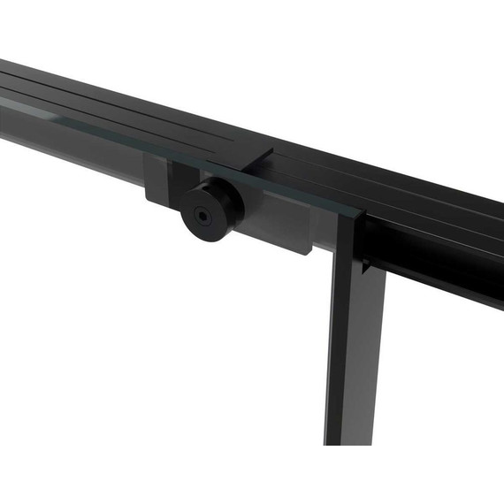 Душевая дверь Vincea Slim Soft 110 см VDS-1SS110CLB, черный/прозрачное - фото 4