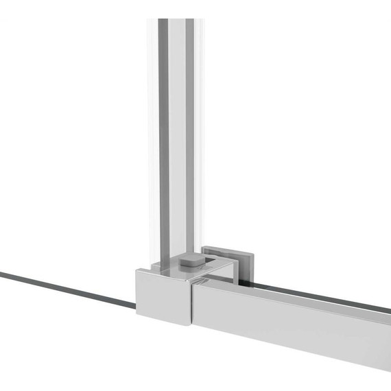 Душевое ограждение Vincea Slim Soft 130х80 см VSR-1SS8013CL, хром/прозрачное - фото 6