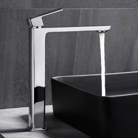 Смеситель для раковины высокий Vincea Next VBF-1N2CH - фото 2