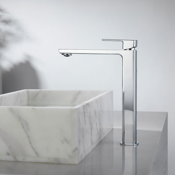 Смеситель для раковины высокий Vincea Next VBF-1N2CH - фото 6