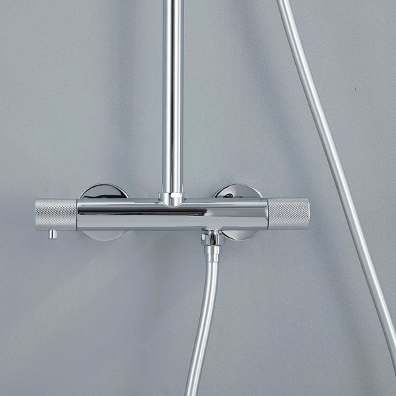 Душевая стойка с термостатом Vincea Desire VSFS-1D0TCH - фото 5