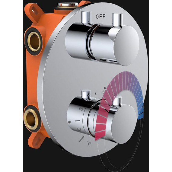 Душевая система для душа с термостатом Vincea VSFW-101TCH - фото 5