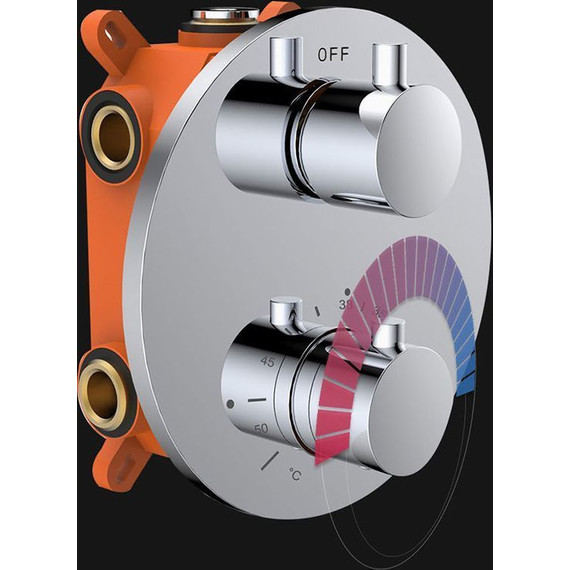 Душевая система для душа с термостатом Vincea VSFW-104TCH - фото 6