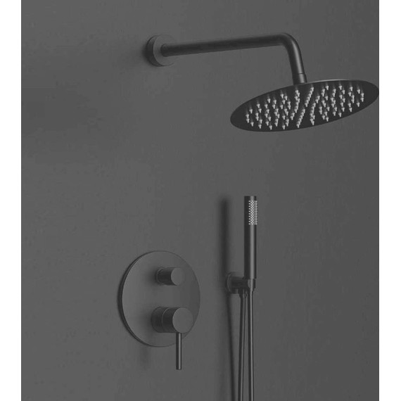 Душевая система для душа Vincea Desire VSFW-1D1MB, черный матовый - фото 3