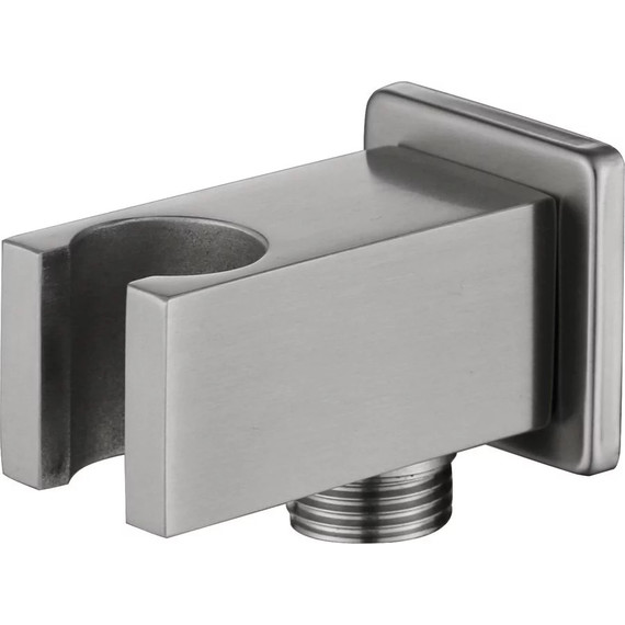 Смеситель для душа BelBagno Nova с душевым гарнитуром, сатин - фото 4