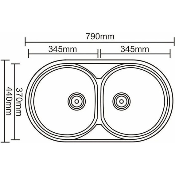 Кухонная мойка Ledeme L87944B 0,8 мм - фото 2