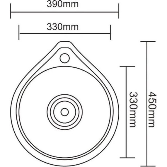 Кухонная мойка Ledeme L94539 0,8 мм - фото 2
