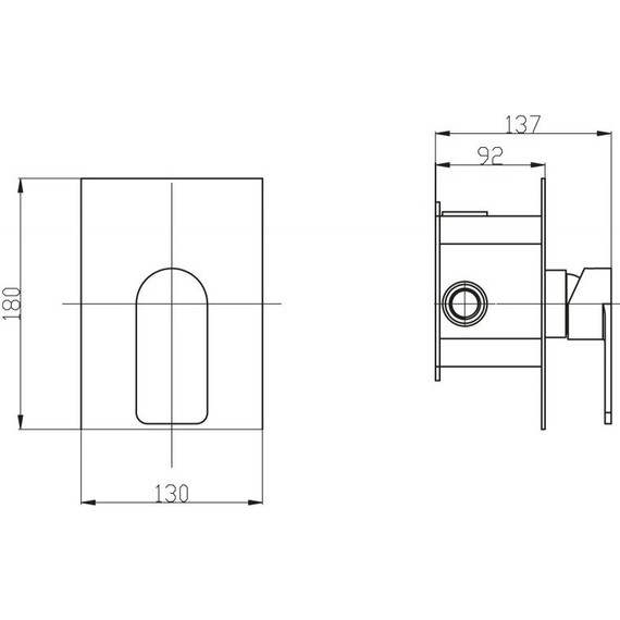 Смеситель для душа BelBagno Nova с душевым гарнитуром, сатин - фото 6