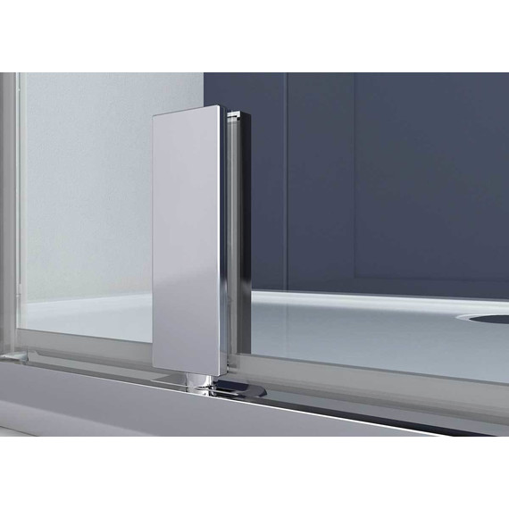 Душевое ограждение Vincea Penta 90x90 см VSP-3P900CL, хром/прозрачное - фото 5