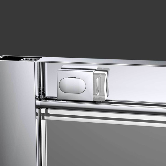 Душевое ограждение Vincea Rapid 90-100x90-100 см VSS-3R90/10MT, хром/текстурное - фото 6