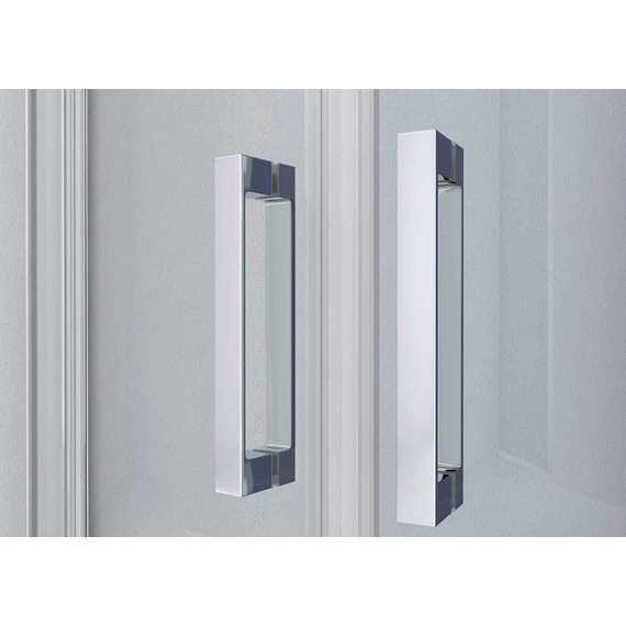 Душевое ограждение Vincea Rapid 90-100x90-100 см VSS-3R90/10MT, хром/текстурное - фото 8