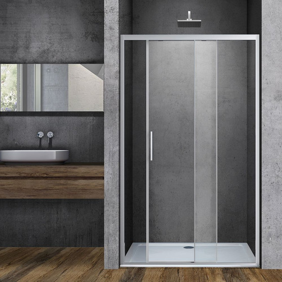 Душевая дверь Vincea Soft 120 см VDS-3SO120CL, хром/прозрачное - фото 