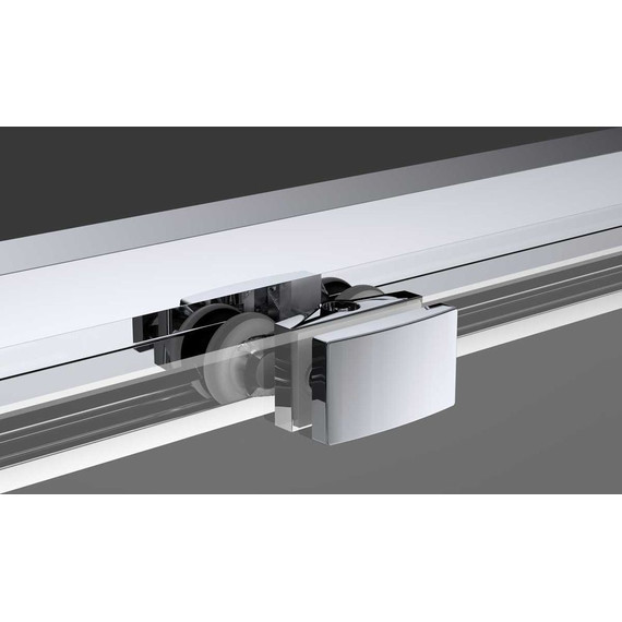 Душевая дверь Vincea Soft 150 см VDS-3SO150CL, хром/прозрачное - фото 2