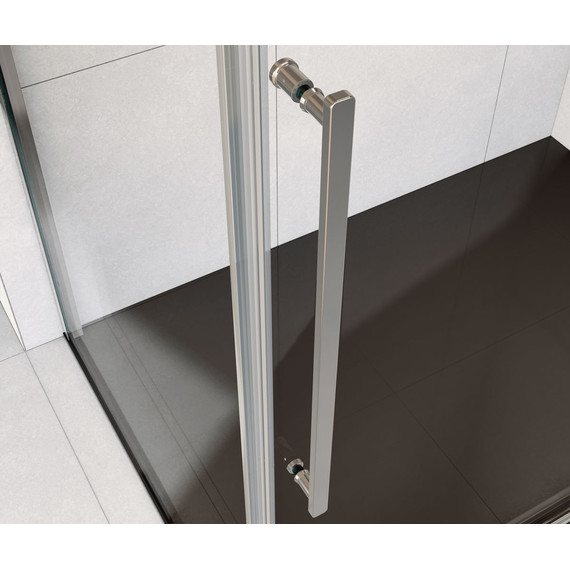 Душевое ограждение Vincea Arno 130x90 см VSR-1A9013CL (стекло 8 мм), хром/прозрачное - фото 4