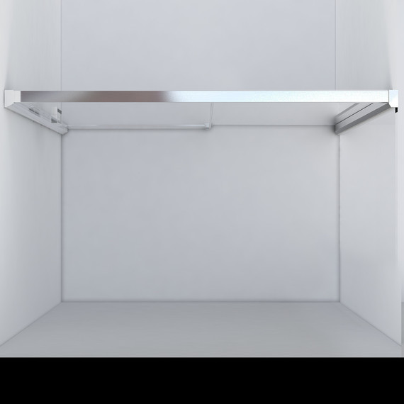 Душевая дверь Vincea Lugano 150 см VDS-1L150CL-1 (стекло 8 мм), хром/прозрачное - фото, картинка 3 Душевая дверь Vincea Lugano 150 см VDS-1L150CL-1 (стекло 8 мм), хром/прозрачное - фото 3