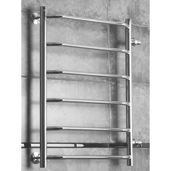 Полотенцесушитель водяной Тругор Браво ПМ1 с боковым подводом П6 500х800 мм 00-00017122 - фото 2