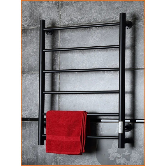 Полотенцесушитель электрический Тругор Аспект Пэк сп 1 ВГП 500х800 мм, чёрный (возможность скрытого подключения) 00-00036008 - фото, картинка 3 Полотенцесушитель электрический Тругор Аспект Пэк сп 1 ВГП 500х800 мм, чёрный (возможность скрытого подключения) 00-00036008 - фото 3