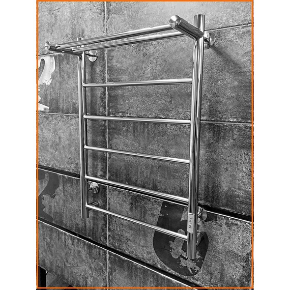 Полотенцесушитель электрический Тругор Аспект Пэк сп 1 с полкой П6 500х800 мм (возможность скрытого подключения) 00-00033490 - фото 3