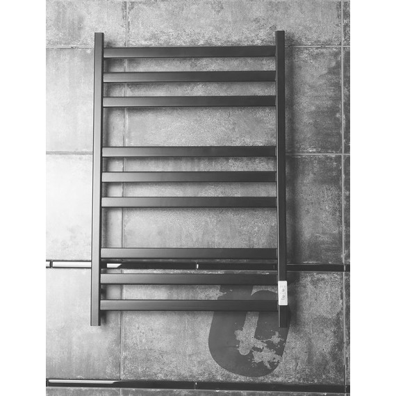 Полотенцесушитель электрический Тругор Пэк сп 21 ВГП П9 500х800 мм, чёрный (возможность скрытого подключения) 00-00043008, Цвет производителя: чёрный - фото 3