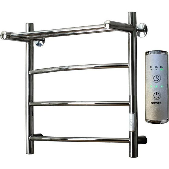 Полотенцесушитель электрический Тругор Пэк сп 5 с полкой П4 500х600 мм (возможность скрытого подключения) 00-00031625 - фото 2