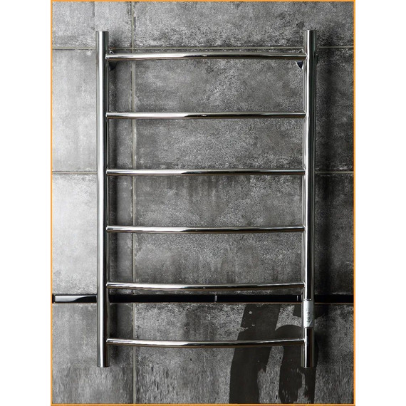 Полотенцесушитель электрический Тругор Пэк сп 5 П6 400х800 мм (возможность скрытого подключения) 00-00031607 - фото 4