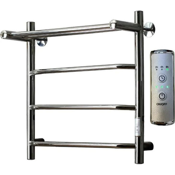 Полотенцесушитель электрический Тругор Пэк сп 6 с полкой П4 500х600 мм (возможность скрытого подключения) 00-00031638 - фото 2