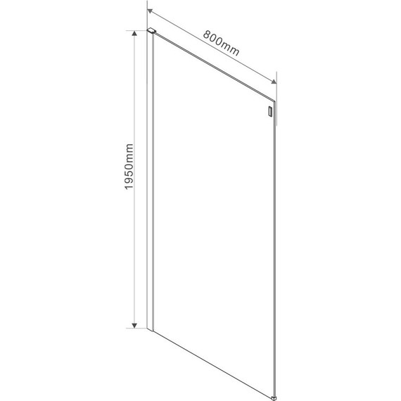 Душевое ограждение Vincea Como 140x80 см VSR-1C8014CL (стекло 8 мм), хром/прозрачное - фото 8