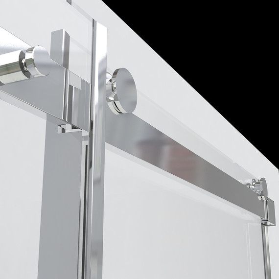 Душевое ограждение Vincea Como 120x80 см VSR-1C8012CL (стекло 8 мм), хром/прозрачное - фото 4