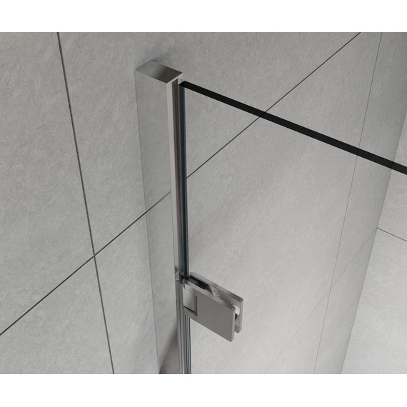 Душевая дверь Vincea Flex 90 см VDP-1F900CG (стекло 8 мм), хром/тонированное - фото 2