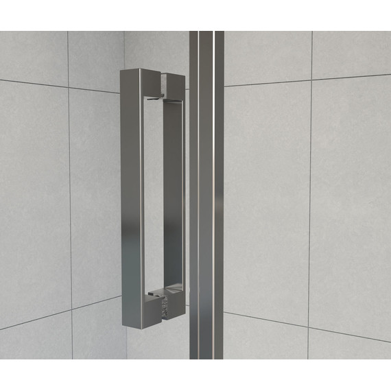 Душевая дверь Vincea Flex 90 см VDP-1F900CL (стекло 8 мм), хром/прозрачное - фото 5