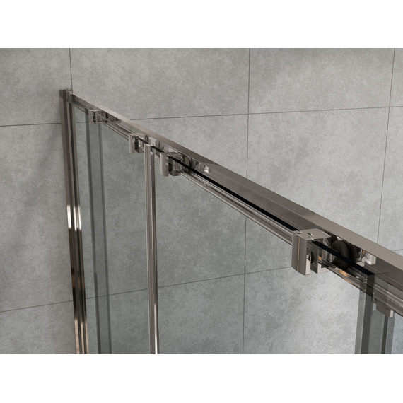 Душевое ограждение Vincea Garda 200x90 см VSR-1G29020CH, хром/шиншилла - фото 2