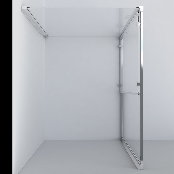 Душевое ограждение Vincea Garda 120x80 см VSR-1G8012CH, хром/шиншилла - фото 4