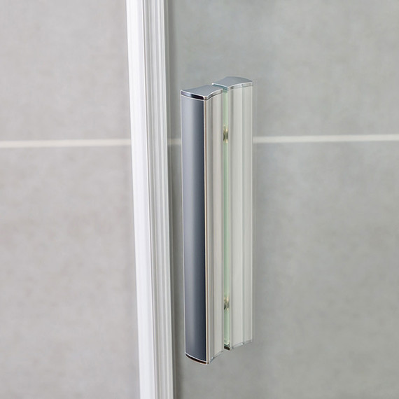 Душевое ограждение Vincea Slim-U 90x90 см VSP-2SU900CLB, черный/прозрачное - фото 4