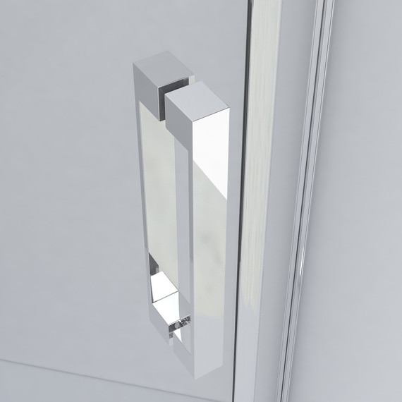 Душевое ограждение Vincea Stresa 100x100 см VSP-1S100CL, хром/прозрачное - фото 3