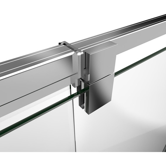 Душевое ограждение Vincea Intra 90-100x90 см VSR-1I901090CH, хром/шиншилла - фото 4