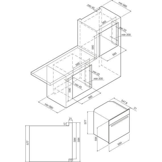 Электрический духовой шкаф Graude BMP 60.4 S - фото 18
