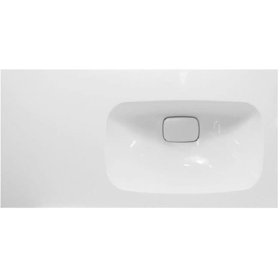 Тумба подвесная с раковиной Taliente Olejo 90 см R TA-MBO-90PR(R)-blanco, белый глянец - фото 4