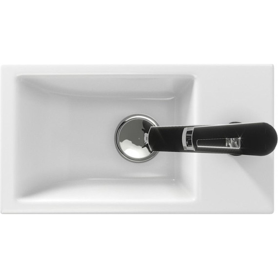 Тумба подвесная с раковиной Taliente Olejo 40 см TA-MBO-40PR-blanco, белый глянец - фото 6