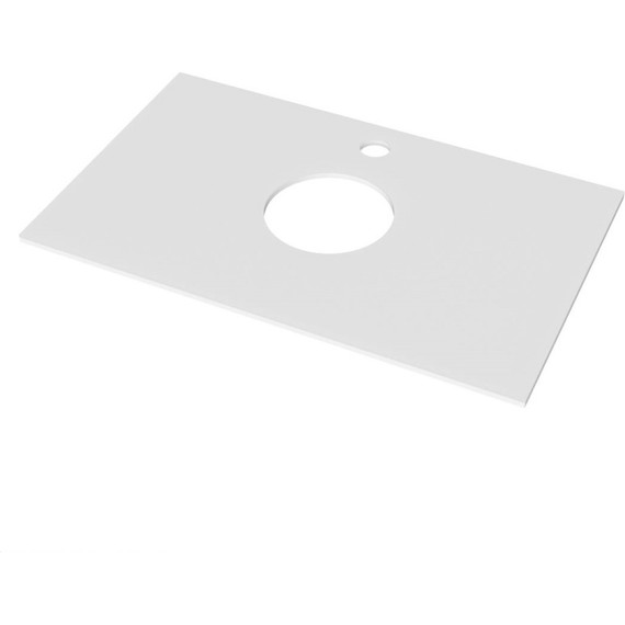 Тумба подвесная со столешницей Taliente Olejo 60 см TA-MBO-60PS-blanco, белый глянец - фото 4